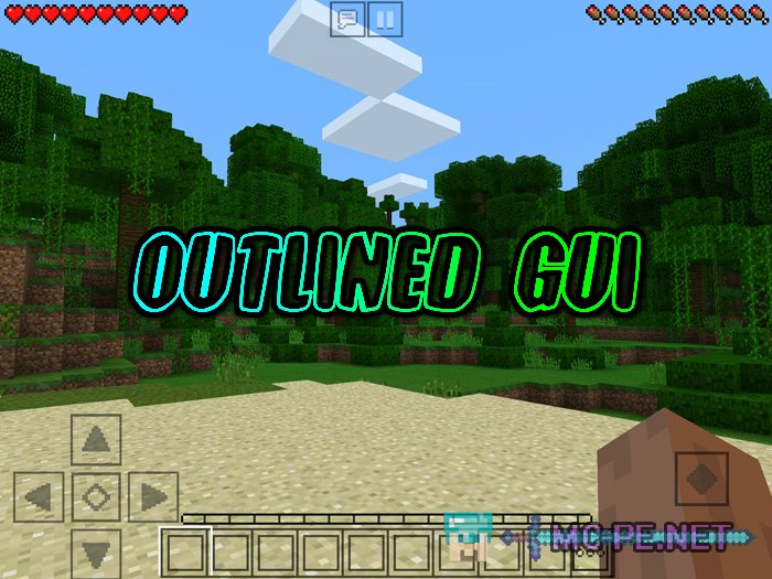 Outlined GUI
