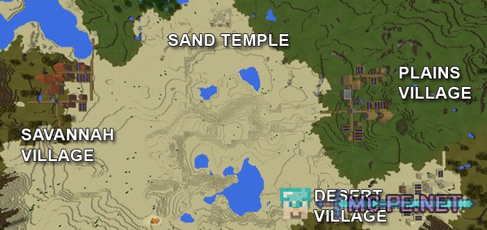 Три деревни и пустынный Храм