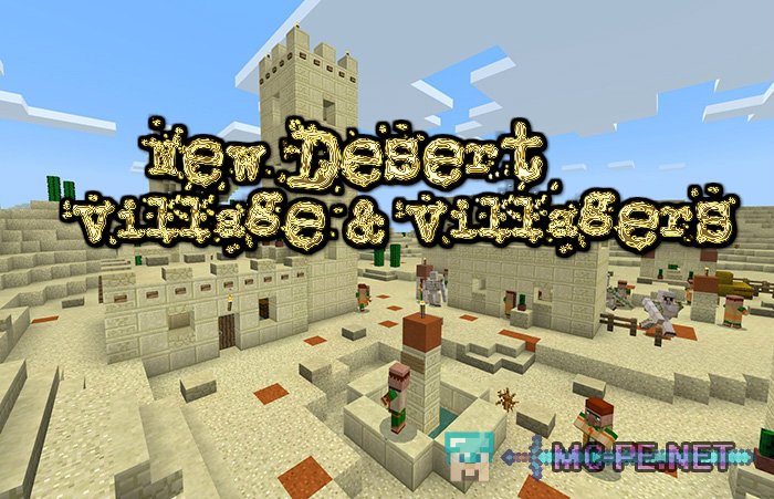 New Desert Village & Villagers (Village & Pillage Update Concept)